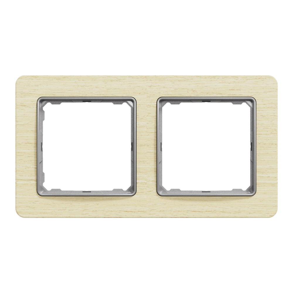 Рамка 2-я универсальная Schneider Electric Sedna Design Береза SDD380802